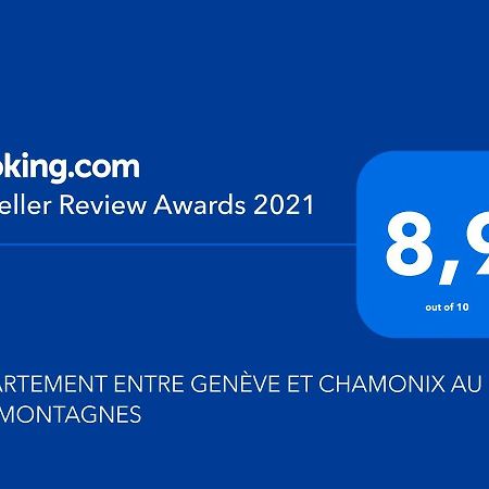 Appartement Entre Geneve Et Chamonix Au Pied Des Montagnes Cluses Ngoại thất bức ảnh