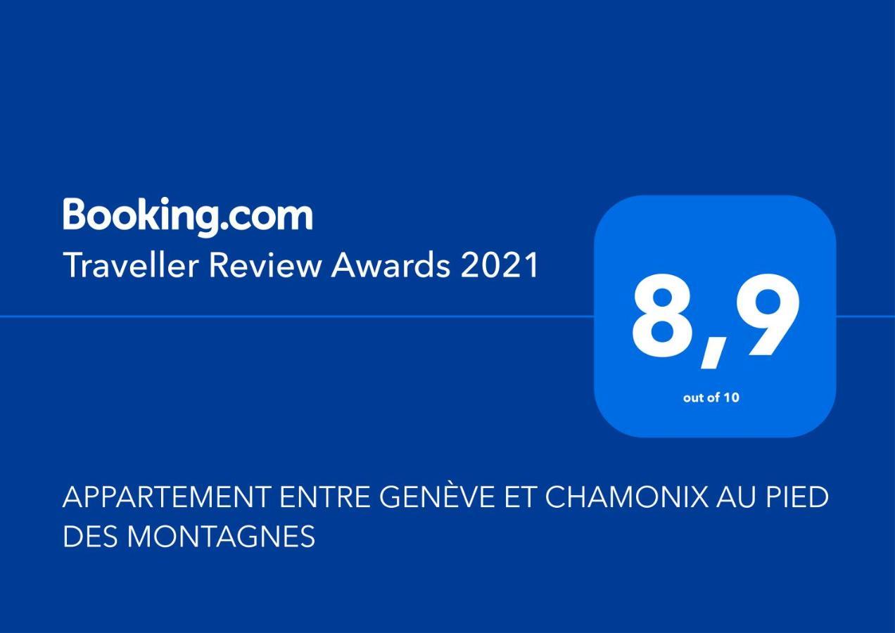 Appartement Entre Geneve Et Chamonix Au Pied Des Montagnes Cluses Ngoại thất bức ảnh
